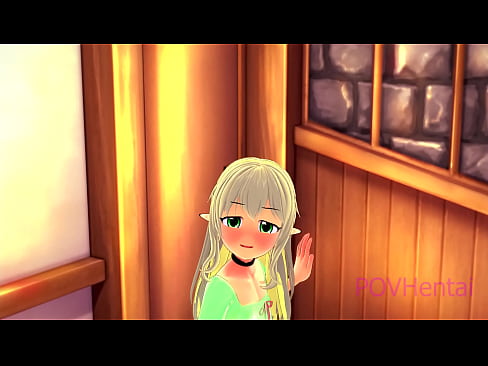 ❤️ (Pakute) Ọmọbinrin Elvish ṣe iranlọwọ fun ọ lati wẹ oju rẹ. ️❌ Iwa onihoho furo